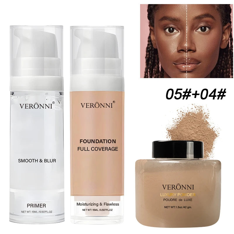 Kit Maquillage Visage – Teint Parfait 3-en-1