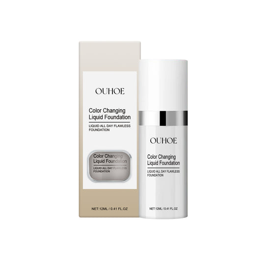 Fond de Teint Liquide Thermo-Réactif – Éclat Naturel & Hydratation