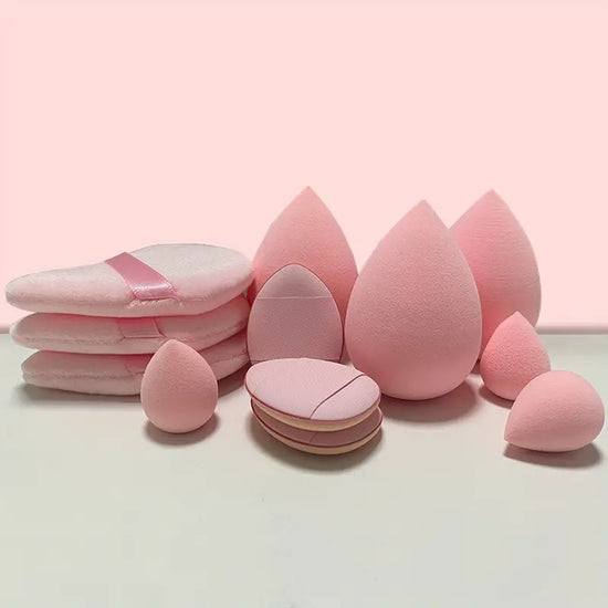 Lot de 12 éponges beauté – Application parfaite, fini zéro défaut