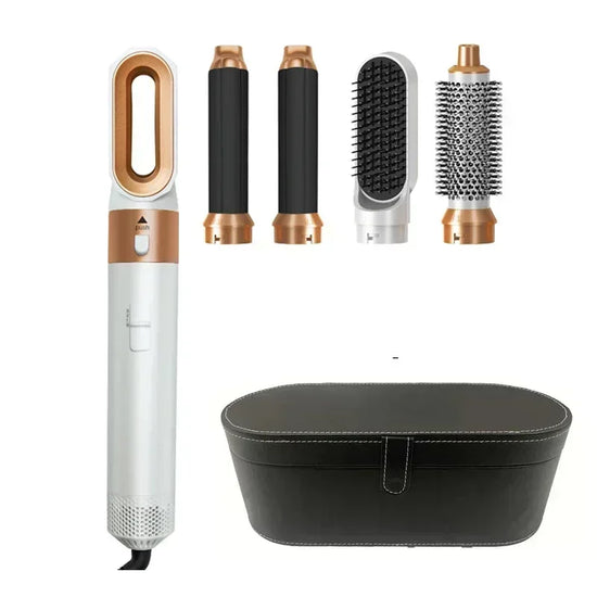 Sèche-cheveux 5 en 1 – Brosse soufflante & coiffante professionnelle