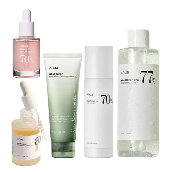 Soins Visage Coréens Anua – Gamme Heartleaf 77%
