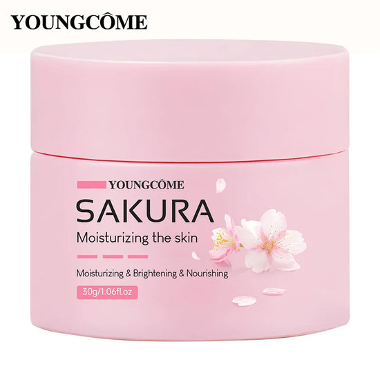 Crème à l’Essence de Sakura – Hydratante & Anti-Âge